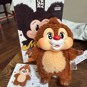 Disney Dale Plush Toy - Brown and Red